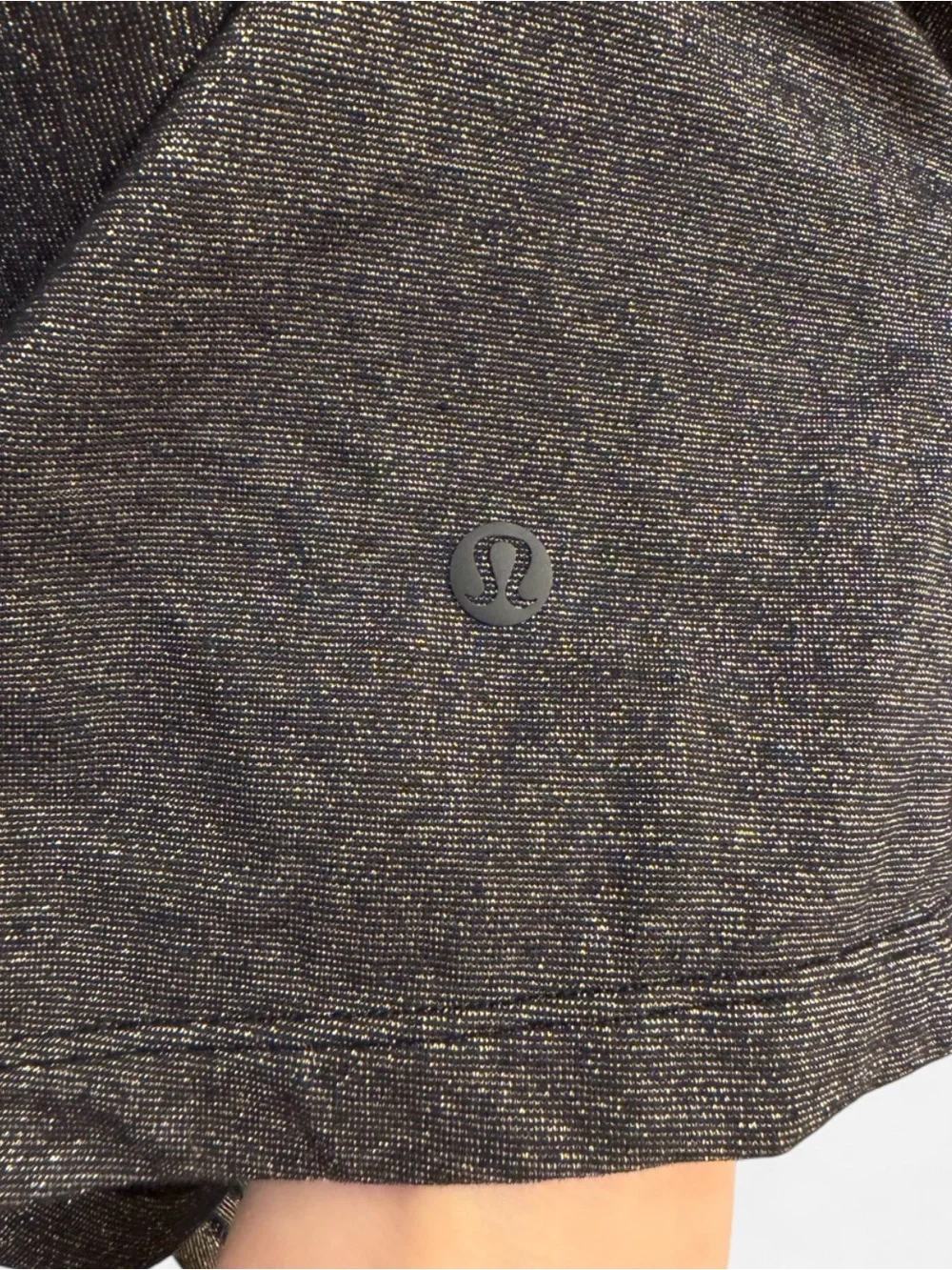 Lululemon Metallic Twist Front Top Size 10 NWOT